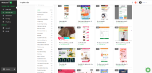 Kho giao diện mẫu về các ngành nghề